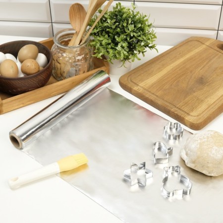 Food foil aluminum 28 cm x 20 m, 9 μm-2