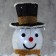 LED figure "Snowman" 60 × 85 × 40 cm, metal, textiles, 220 V, glow of white