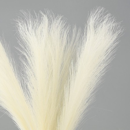 Pampas artificial grass, height 43 cm, 5 brushes, milk color-1