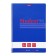 A4 notebook, 96 sheets in a ruler on a crest "Student Blue", cover Combined Cardboard, Matte lamination, embossing, Block 60 g/m2