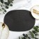 Serving shade "Oval", central black, 45*30 cm