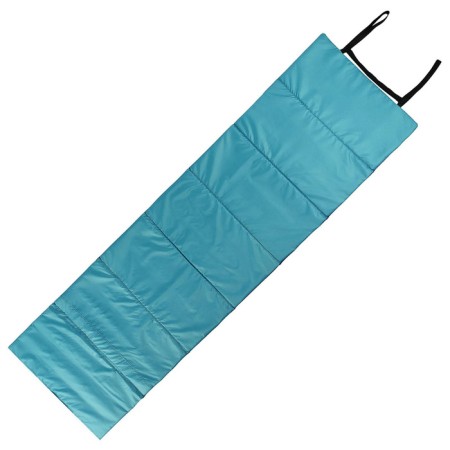 Tourist mat, folding, 170x51x0.8 cm, blue/turquoise color-5