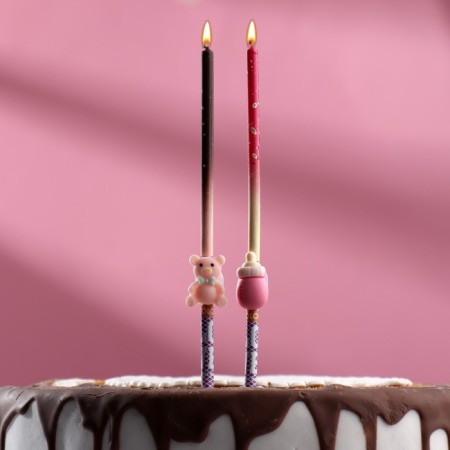 Candle in the cake "Children's", mix-2