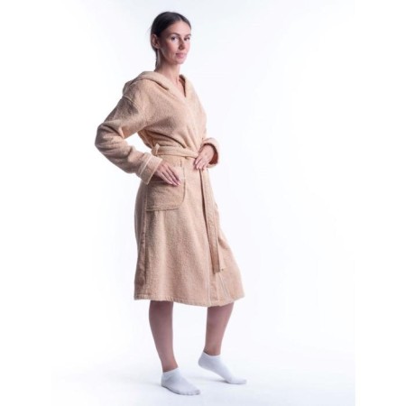Frequency bathrobe, size 46, cappuccino color