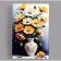 Acrylic painting "Flowers Elegy" 60x39.5 cm