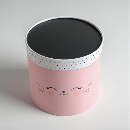 A set of boxes of thin cardboard 4 in 1, gift packaging, "muzzle", 12 x 12 - 20 x 20 cm-5