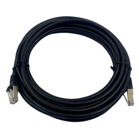 Buro Stp Patch Cord 4 pairs CAT7 CCA Molded 5M Black RJ-45 (M) -RJ-45 (M)
