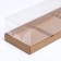 Box for mousse cakes 3 pieces, 26x8.5x6 craft