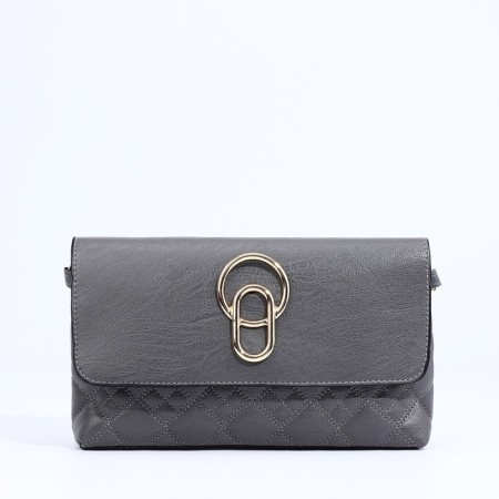 Magnet bag bag, long belt, gray color