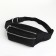 Lightning waist bag, 2 outer pockets, black color