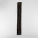 Metal zipper, No. 3, non -proceeding, automatic lock, 60 cm, black/gold color