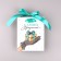 Laminated package with the "most beautiful" tape, s 12 × 5.5 × 15 cm