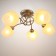 Chandelier 1085/5sl 40W E27 silver 60x60x24 cm Bayerlux