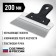 Facade Sibin 10083-20 ​​spatula, plastic handle, stainless steel, 200 mm