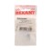 Anti-Vandal button Ø19 12V (LED) FEC (5C) OFF-on/ON -OFF subvar/Red Rexant