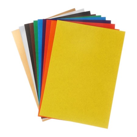 Cardboard of color A4, 10 sheets, 10 colors, calligrata, non-220-260 g/m2-2