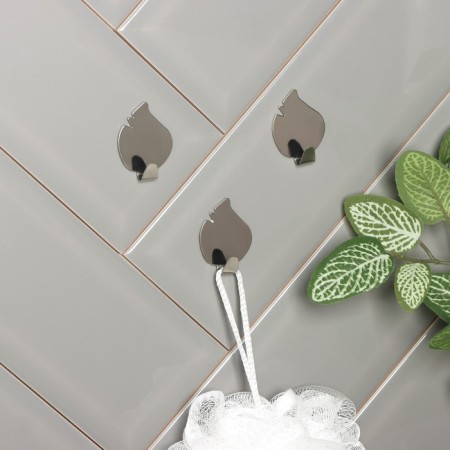 Savanna self -adhesive hook "Leaflets", 3 pcs-5