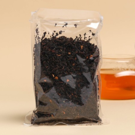 Black tea "My hero's name is dad", taste: cinnamon and walnut, 50 g.-2