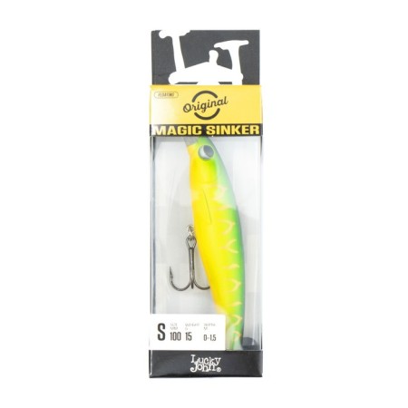 Wobbler LJ Original Magic Sinker S, 10 cm, 15 g, mine, drowning (0-2.3 m), color A05-2
