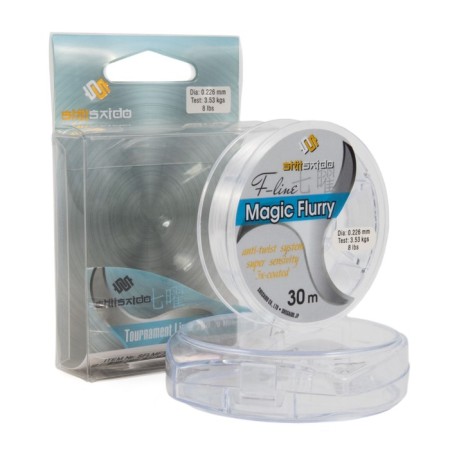 Flyorocarbon fishing line SHII Saido Magic Flurry, L = 30 m, d = 0.226 mm, test = 3.53 kg, transparent-2