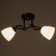 Chandelier Assami 2HE27 40W Black 30x17x16 cm Bayerlux
