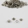 Shirt button, closed, d = 10.5 mm, color nickel