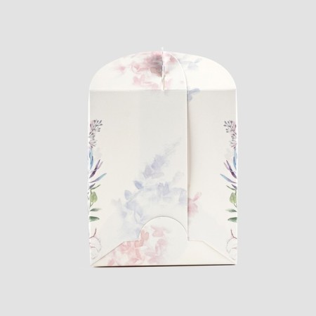 Box for small cake, confectionery packaging, “wreath”, 15 x 15 x 18 cm-3