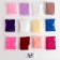 Light plasticine, set of 12 delicate flowers "for girls"