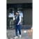 Male ise vest, size 48, blue color, blue
