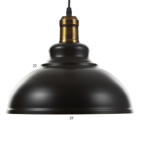 Lamp Bayerlux suspension Bayerlux "Swall" 1x40W E27 Black 29x29x125 cm.-5