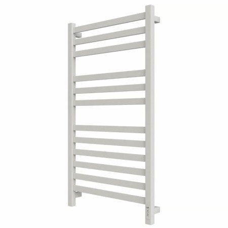 Electric heated towel rail Grois Alex, 500x1000 mm, 12 crossbars, lower, white-1