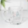 New Year mug "Happy New Year!" 340ml, hardened glass, neckline, gifts