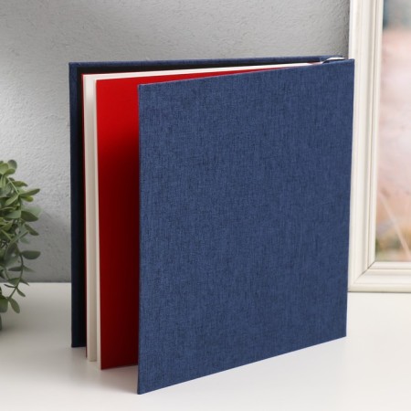 Photo album magnetic 20 sheets "Antei" Blue 28x3.3x27 cm-1