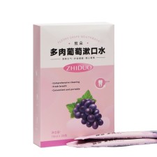 A set of rinses for the mouth in sticks with the taste of grapes, 20 pcs 10 ml