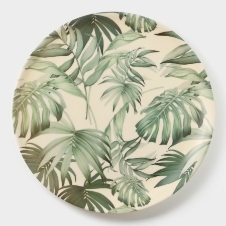 Board "Fern sheet", d = 28 cm