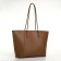 Bag Women's Shoper with zipper, brown color