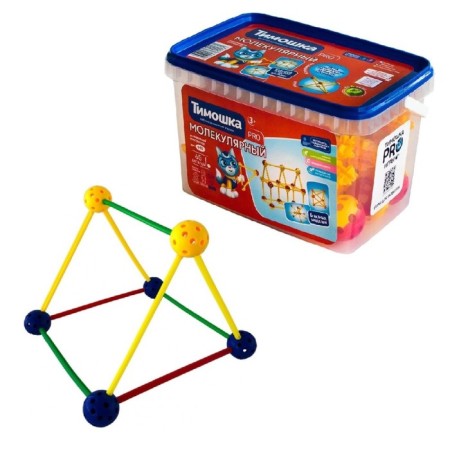 Designer "Molecular", 65 parts