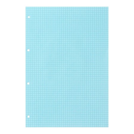 Smooth block for a notebook on A4 rings, 120 sheets in a BG cage, 4 colors, block 60 g/m2-6