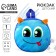 Baby plush backpack for a boy, round "Montrustrik", 18 × 18 cm