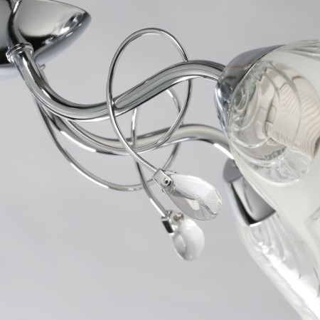 Monica chandelier, size 64x17.5x64 cm, 200W 5XE14-6