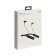 Headphones Pero Be03 Sportlife, wireless, vacuum, microphone, 200 mam, up to 20 hours, gray