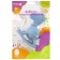 Toy - silicone cutter with a rattle "horse", blue color, crumb me