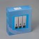 The dispenser for soap, shampoo, shower gel, 3 compartments of 350 ml, white color