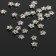 Hats for beads "Asterisk" (set 30 pcs.) 0.5 × 0.5 × 0.2 cm, silver color