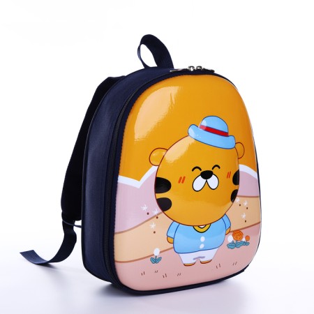 Baby backpack on lightning, blue color-1