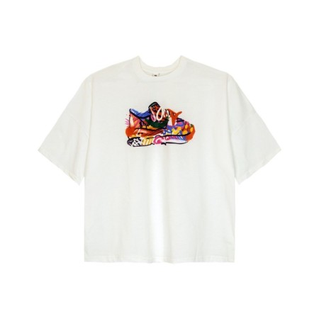 Female T -shirt, size 44, milk color-3