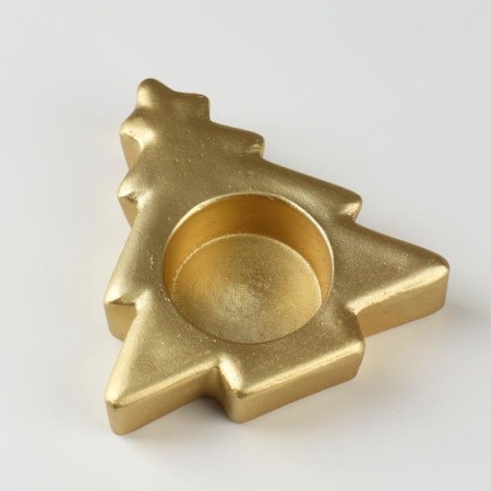 New Year's "Christmas tree" 2.5x9 cm, golden-1