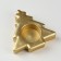 New Year's "Christmas tree" 2.5x9 cm, golden