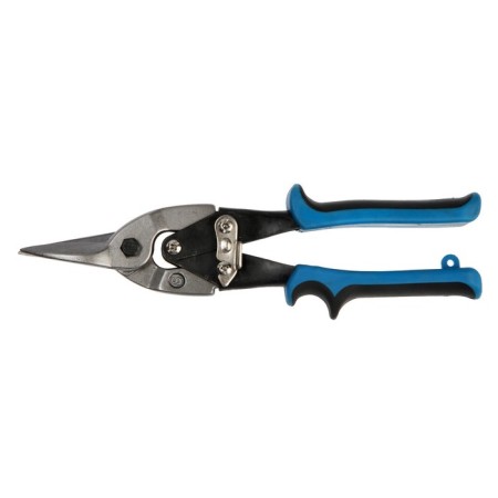 Scissors for metal tundra pro, CRV, 2k handles, straight cut, 250 mm-1