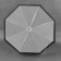 Umbrella - semi -automatic cane "Kant", 8 spokes, r = 43 cm, black/transparent color